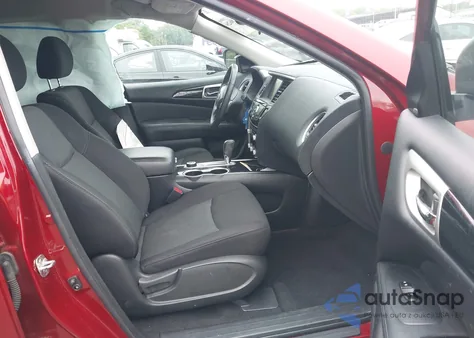 2019 Nissan Pathfinder Sv z USA, uszkodzony, nr VIN 5N1DR2MM0KC652341